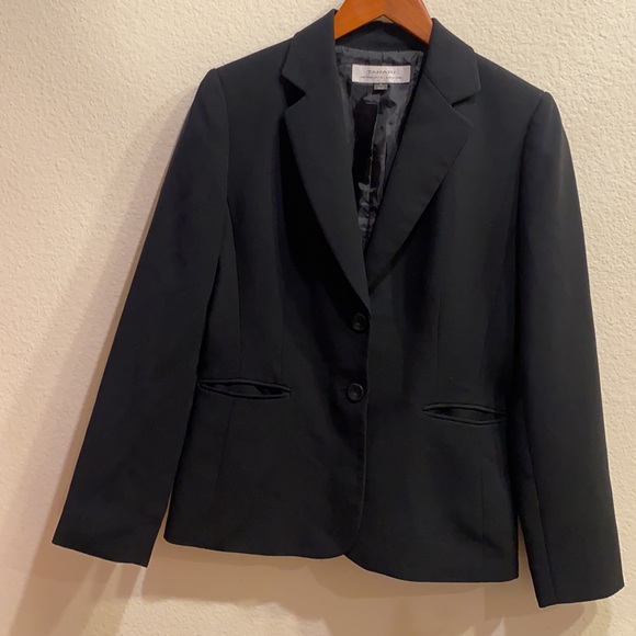 Tahari ASL Arthur S Levine Blazer Coat Jacket Size 4 Like NEW - Picture 3 of 4